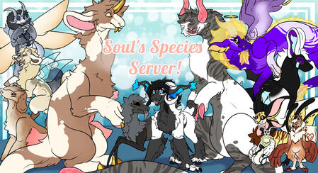 Discord server All my species ate here for you to find, learn about, and make!